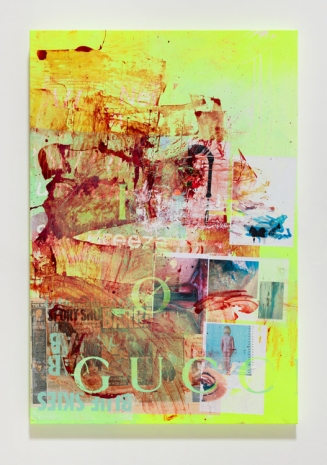 Mandy El-Sayegh , Piece Painting (I,O,U), 2022 , Lehmann Maupin