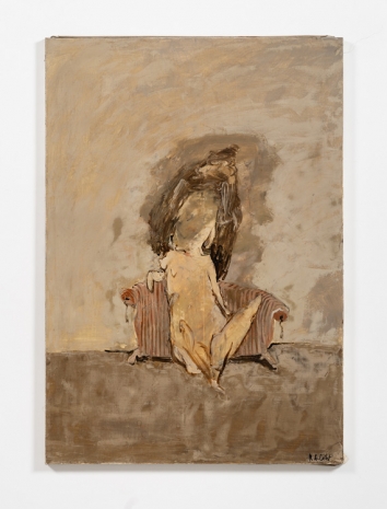 Roger-Edgar Gillet, Sur canape, 1968 , Petzel Gallery