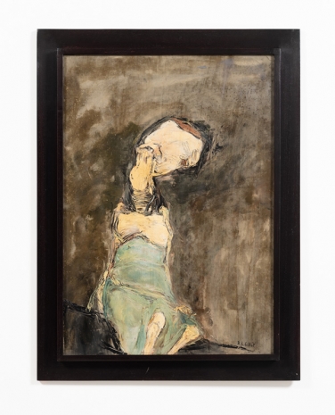 Roger-Edgar Gillet, Jeune fille assise, 1966 , Petzel Gallery