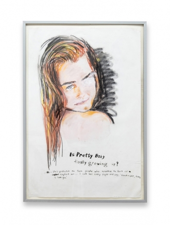 Elke Silvia Krystufek, Is Pretty Baby, 1991, Galerie Bernd Kugler