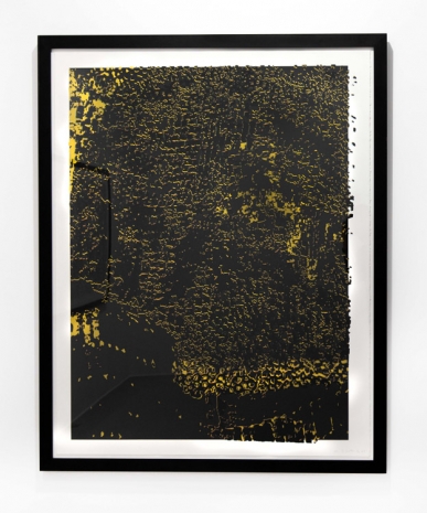 El Anatsui, Untitled [Black Frame], 2013, RX