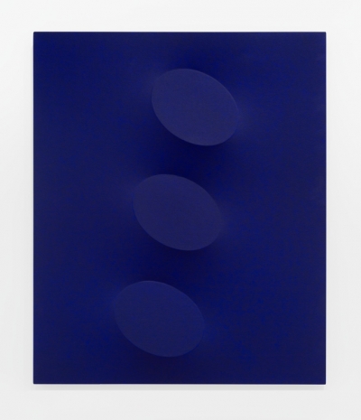 Turi Simeti, 3 ovali blu, 2020, Almine Rech