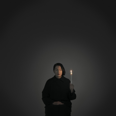Marina Abramović, Artist Portrait with A Candle (A), 2012 , Wilde