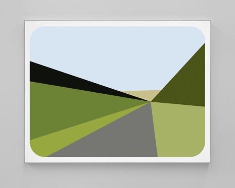 Julian Opie, Landscape 2, 2022 , Lisson Gallery