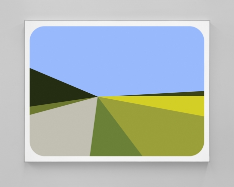 Julian Opie, Landscape 4, 2022 , Lisson Gallery