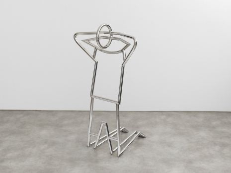Julian Opie, Figure 2, position 7, 2022 , Lisson Gallery