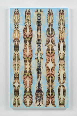 Philip Taaffe, Totemic Figures, 2022 , Luhring Augustine Tribeca