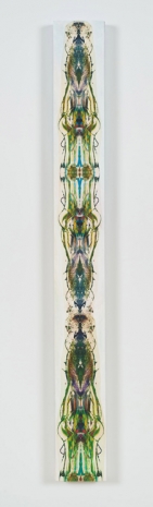 Philip Taaffe, Columnar Figure V (The Marrow of the Sword), 2022 , Luhring Augustine Tribeca