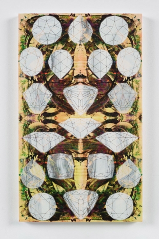 Philip Taaffe, Composition with Gemstones, 2022 , Luhring Augustine Tribeca
