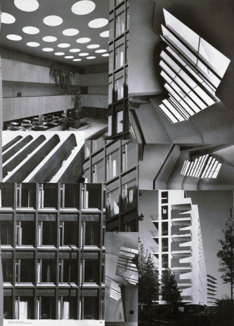 Isa Genzken, Architekturcollage, 2001 , Galerie Buchholz