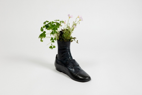 Iván Argote, Wild Flowers: A Foot, 2021, Perrotin