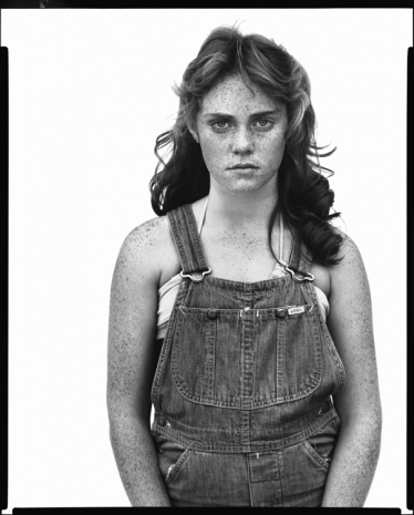 Richard Avedon, Sandra Bennett, twelve year old, Rocky Ford, Colorado, August 23, 1980, , Gagosian