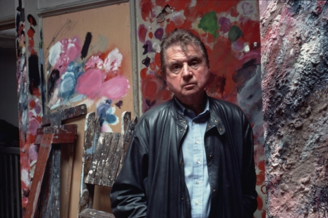 Bruce Bernard, Francis Bacon in his studio (with three sections of wall), 1984 (printed circa 1993), Gagosian