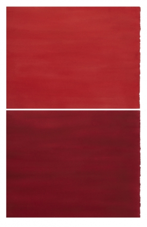 David Nash, Red Over Red, 2018 , Galerie Lelong & Co.