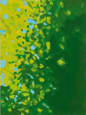 Alex Katz , Yellow and Green, 2005 , Monica De Cardenas