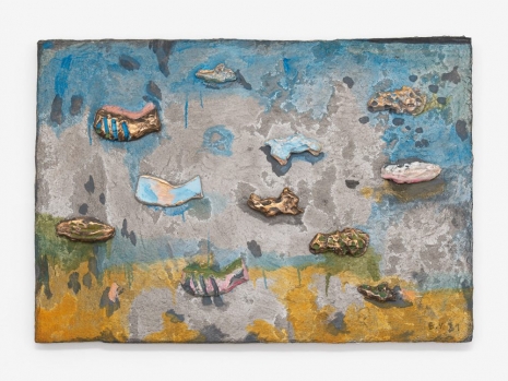 Erika Verzutti, Diorama of Fish, 2021 , The Approach