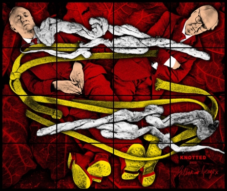 Gilbert & George, KNOTTED, 2022 , White Cube