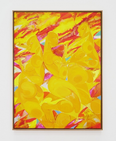 Tunji Adeniyi-Jones, Yellow Sky, 2023 , White Cube