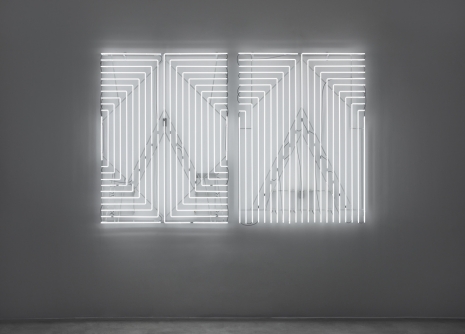 Cerith Wyn Evans, Neon after Stella (Club Onyx) and (Seven Steps), 2022 , Marian Goodman Gallery
