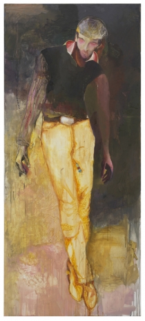 Johannes Kahrs, untitled (man with golden trousers), 2022 , Zeno X Gallery
