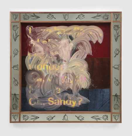 Alvaro Barrington, JT O Sandy (AB studio frames feat. JB Craft), NYC 2023, 2023 , Anton Kern Gallery