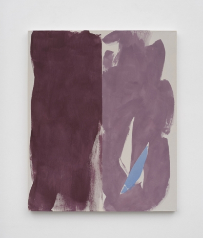 Peter Joseph, Deep Red with Lilac and blue, 2008, Lisson Gallery