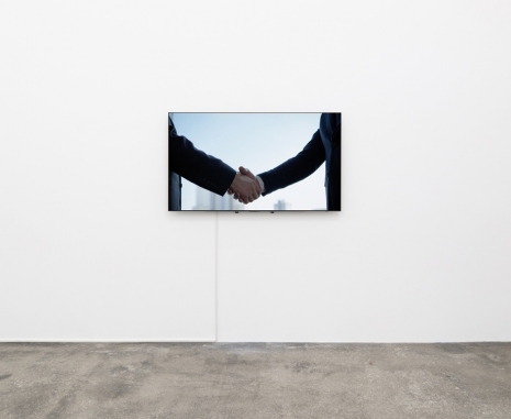 Peter Land, 17 Handshakes, 2023, Galleri Nicolai Wallner