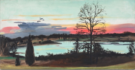 Paul Georges, Twilight over Poxabog Pond, Sagaponack, 1975 , Simon Lee Gallery