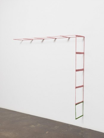 Paul Lee, Edit (pink, green), 2013, Maccarone