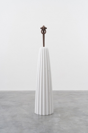 Martin Puryear, A Column for Sally Hemings, 2021 , Matthew Marks Gallery
