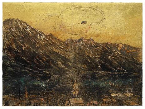 Anselm Kiefer, Voglio vedere le mie montagne, für Giovanni Segantini, 2009-2022, Lia Rumma Gallery