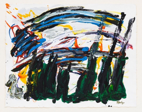 Karel Appel,  Horizon of Tuscany no. 3, 1995 , Slewe Gallery
