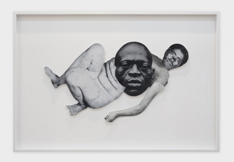 Frida Orupabo, Lover in Belly, 2021 , Galerie Nordenhake