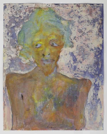 Andriu Deplazes , Körper mit öligem Hintergrund (Body with oily background), 2022 , Galerie Peter Kilchmann