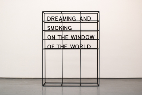 Joël Andrianomearisoa , DREAMING AND SMOKING ON THE WINDOW OF THE WORLD, 2022  , Sabrina Amrani