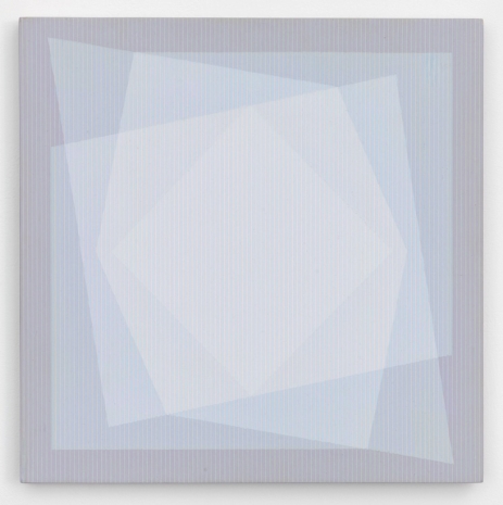 Julian Stanczak, Windows to the Past, Light Gray, 2000 , The Mayor Gallery