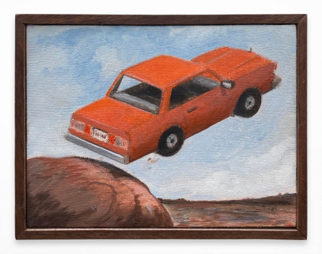 Eric McHenry, Adios Orange Car, 2023 , Praz-Delavallade