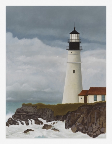 Sean Landers, Portland Lighthouse, US, 2023 , Petzel Gallery