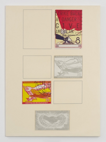 KP Brehmer, Untiled (Stamps), 1968 , Petzel Gallery