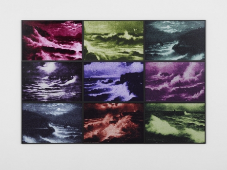 Susan Hiller, Roughly, By Night, 2015, Lisson Gallery