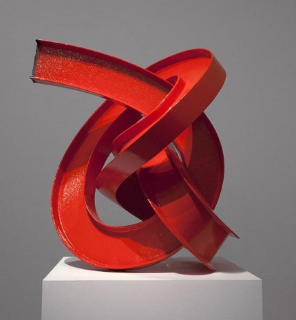 James Angus, Red I-beam Knot, 2012, Roslyn Oxley9 Gallery