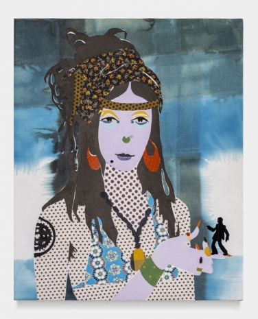 Lara Schnitger, Nitemare Hippy Girl, 2023 , Anton Kern Gallery