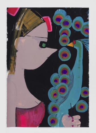 Ellen Berkenblit, Bird Power, 2023 , Anton Kern Gallery