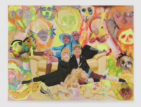 Alessandro Pessoli, Family and Monsters, 2023 , Anton Kern Gallery
