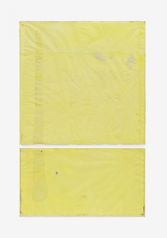 Ian Kiaer, Endnote oblique, yellow, 2023 , Alison Jacques