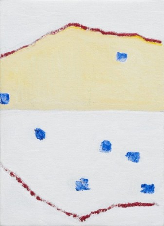 Raoul De Keyser , Blue Dots (8 Verticals/1), 2010, David Zwirner