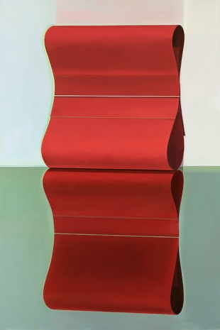 Liu Cong, Paper - Portrait, Red, 2022, ShanghART