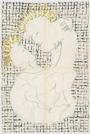 Isabella Ducrot, Eros Gold III, 2022 , Galerie Mezzanin