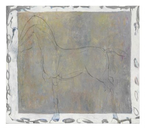 Valérie Favre, Pferd, 2022 , Galerie Barbara Thumm