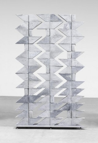 Mark Hagen, Awaiting the Spade (Additive Sculpture,Screen #), 2012, Almine Rech
